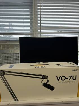 Deity Vo-7u Boom Arm Kit Usb Streamer Microphone Dynamic Podcast With Rgb Lights