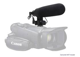Digital Nc M-micfx70-1598-a Advanced Super Cardioid Microphone Stereo/shotgun With Dead Cat Wind Muff