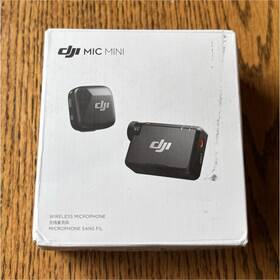 Dji 0159 Mic Mini 1 Tx Rx Wireless Lavalier Microphone Ultralight Detail-rich