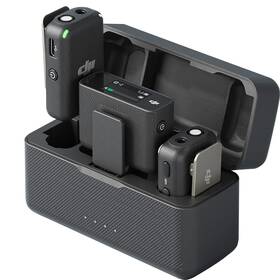 Dji 6941565922595-cr Mic 2 Tx 1 Rx Charging Case Wireless Lavalier Microphone 250m 820