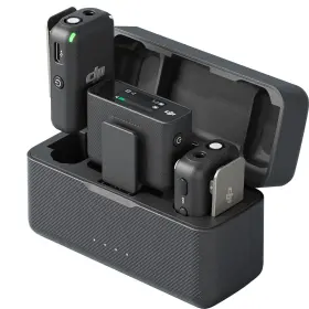 6941565922595-cr Dji Mic 2 Tx 1 Rx Charging Case Wireless Lavalier Microphone 250m 820