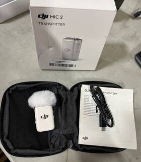 Dji Cp.rn.00000329.01 Mic 2 Transmitter - Pearl White