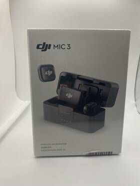 Dji Cp.rn.00000480.01 Mic 3 2 Tx 1 Rx Charging Case Wireless Microphone - Brand New Sealed