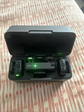 Dmmc01 Dji Mic Mini Dual Wireless System Pro Audio 2 Tx 1 Rx Charging Case