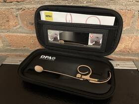 Dpa Microphones 4288-dc-f-f00-mh Core Cardioid Condenser Dual Ear Headset Microphone - A