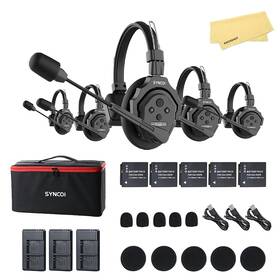 Eachshot Ea702716 Synco Xtalk X5 2.4ghz Wireless Headset Intercom System Random Master Device 3