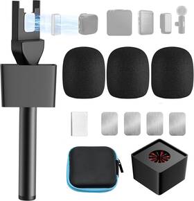 Gahoga Ga009 Mic Handle For Dji/dji Mini Microphone Holder Rode Wireless Go/hollyland La