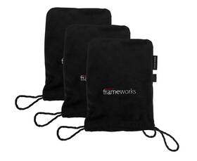 Gator Frameworks 716408551333 Soft Velvet Carry Bag For Studio Microphones Protects From D