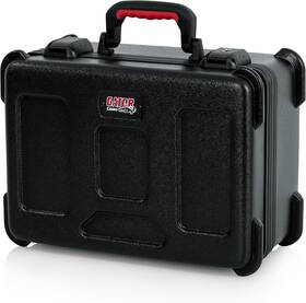 Gator Gtsa-mic30 Cases Molded Flight Case To Hold Up 30 Wired Microphones With Tsa