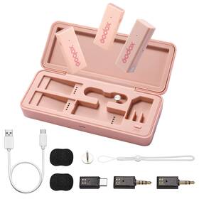 Godox 792554912129 Movelink Mini Uc Kit Wireless Microphone System 2.4ghz Lavalier Mic 100m 328