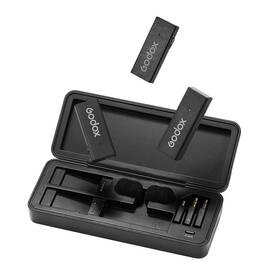 Godox Fpa0705195sd Movelink Mini Wireless Mic 2 Tx 1 Rx Charging Case 100m 328ft Range Wirel