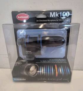 Hahnel Hl-mk100 Mk100 Uni-directinal Microphone For Dslr And Video New Sealed Package