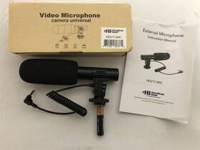 Hamiltonbuhl Hdv17-mic External Microphone For Camcorders And Slr Cameras