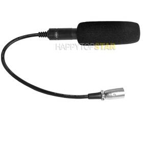 Happytopstar 717405224824 6 Inch Professional Xlr 3 Pins Microphone Directional Sound Speaking Mike Voice T