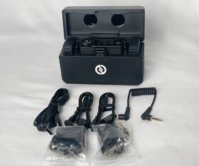 Hollyland 610877759422 Lark Max Duo Wireless Lavalier Microphone System Dslr Iphone Android