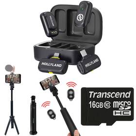 Hollyland 614198429774 Lark A1 Combo Microphone System For Mobile Device Content Creation Kit