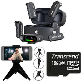 Hollyland Lark-max4p-2k Lark Max 2 Combo Mic System For Cameras And Mobile Devices Video Kit