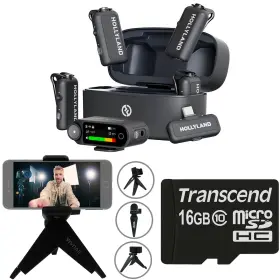 Lark-max4p-2k Hollyland Lark Max 2 Combo Mic System For Cameras And Mobile Devices Video Kit