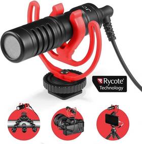 Joby Jb01643-bww Wavo Mobile Compact On-camera Microphone With Rycote Shock Mount