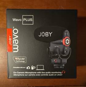 Joby Jb10734-bww Brand New Wavo Plus On Camera Vlogging Microphone Super Cardoid High Pass