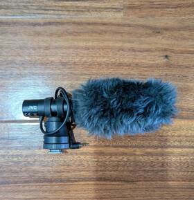 Jvc Mz-320 Mz-v10 Super Directional Microphone With Windscreen