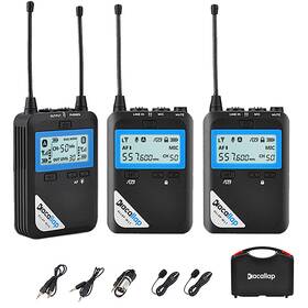Kacallap Inus-s-0502052 Allap-w1-2 Kit Omnidirectional Uhf Wireless Lavalier Microphone System With 1