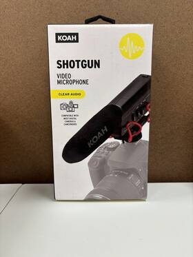 Koah Ko-vm01 Shotgun Video Microphone With Battery