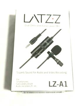 Latzz 789655353 Dual Omni-directional Lavalir Mic Lz-a1 New