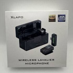 Lavalier X004p9r5j7 New Wireless Mini Microphone With Charging Case Xlapo Hires Dsp Lapel
