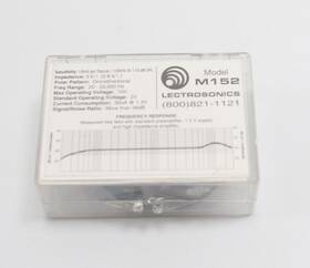 Lectrosonics M152/5p M152/sm5p Omnidirectional Lavalier Microphone With Case And Clip
