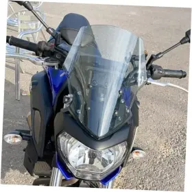 Fz07 Lorababer 2597 Motorcycle Windshield Deflector For Yamaha Mt07 Mt Fz 07 2018 Light Smoke