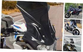 Lorababer 710050844898 Motorcycle Touring Windshield Deflector For G310gs G 310gs 310 Gs 2017 2018