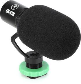 Mackie 2055024-00 Em-93m Ultra-compact Shotgun Condenser Microphone For Smartphones And