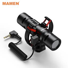 Mamen Qxl3076957921669et Mic-08 On- Microphone Two-way Pickup Metal Mic T7u0