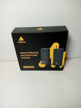 Maono Au-wm800 Wireless Microphone System Lavalier Lapel Mic Brand New