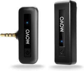 Movo 313054590589 Wireless Mini Camera Microphone For Video Recording- 2.4ghz Transm