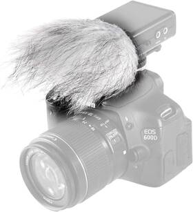 Movo 705353140204 Ws9 Furry Outdoor Windscreen Microphone Muff For Portable Digital Recorders