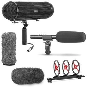 Movo 817711024368 Shotgun Blimp Microphone Bundle - Powerful Xlr For Camera Video