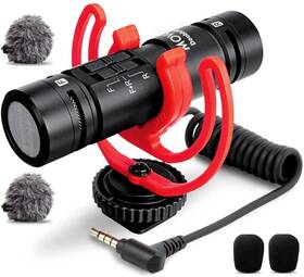 Movo 817711025013 Doublemic V2 Two-sided Shotgun Mic For Camera Vlogging - Dual Capsule Ex