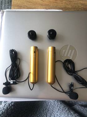 Movo Lv-6o Lv-60 Omnidirectional Xlr Lavalier Microphone And Photo Lv-6c Omni