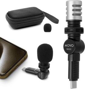 Movo Ma5c-ip-ii External Usb-c Microphone Iphone 15/16 - Mic For Devices
