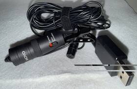 Movo Mlv1p Lavalier Omnidirectional Condenser Mic With 20ft Cable And Shirt Clip. Working