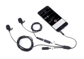 Movo Photo Pm20-s Lavalier Interview Microphone - Secondary Lapel Clip On Mic For Smartphones