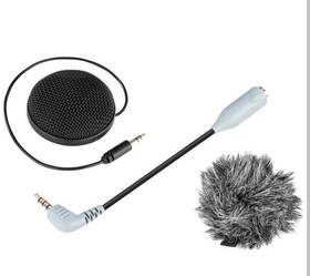 Movo Vxr20 Mini Stereo Universl Microphone For Dslr And Smartphones With Case