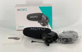 Movo Vxr3030 Supercardioid Shotgun Microphone With Headphone Monitoring For Dslr