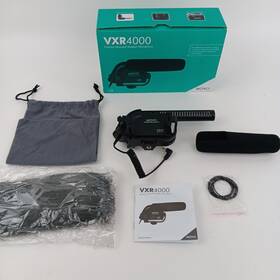 Movo Vxr4000r Black Camera Mounted Shotgun Condenser Microphone Model