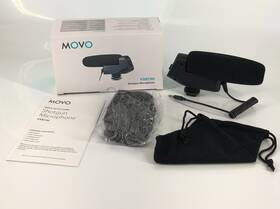 Movo Vxr700 Shotgun Condenser Video Microphone Integrated Shockmount Windscreens