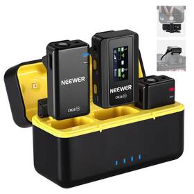 Neewer 21000061 Cm28 Professional Wireless Lavalier Microphone For Camera/pc/for Iphone