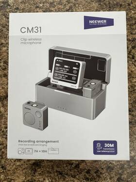 Neewer Cm31 Clip Wireless Microphone