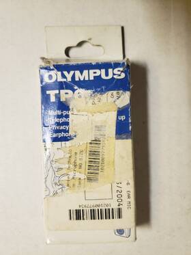 Olympus 050332127111 Tp6 Universal Multi-purpose Adapter Telephone Recording Pickup Mic